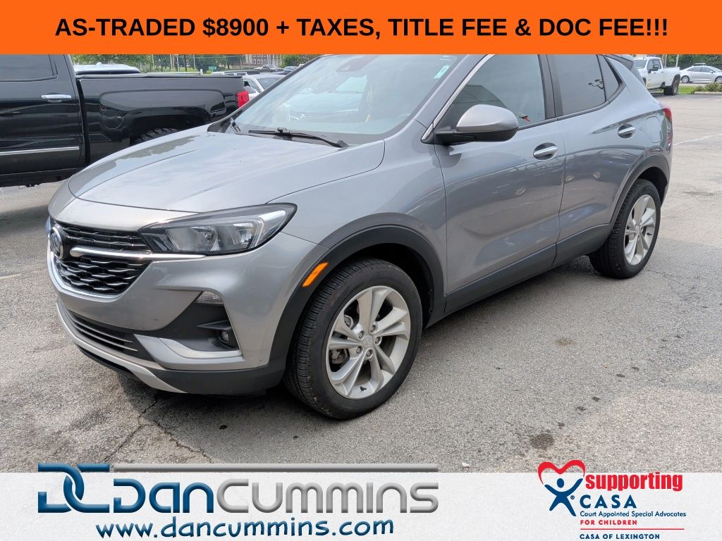 Moonstone Gray Metallic 2023 Buick Encore GX SUV / Crossover All-Wheel Drive 9-Speed Automatic