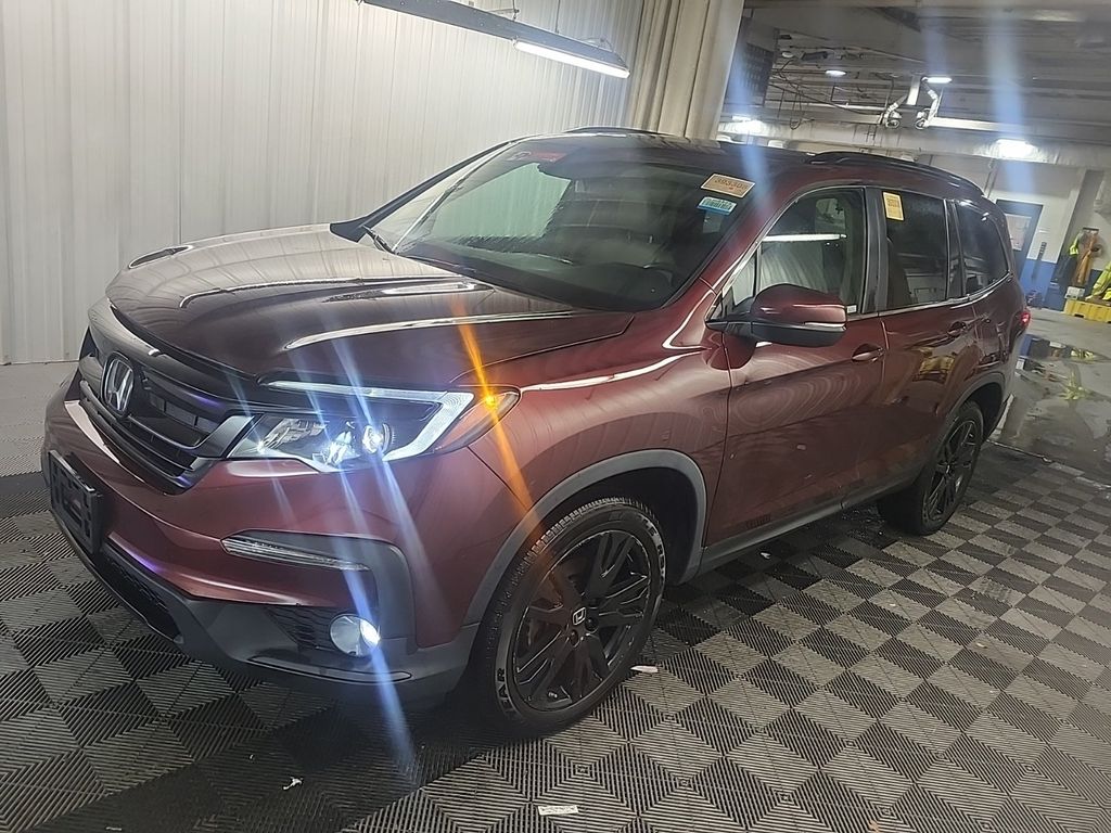 Red (Deep Scarlet Pearl) 2022 Honda Pilot SUV / Crossover All-Wheel Drive 9-Speed Automatic