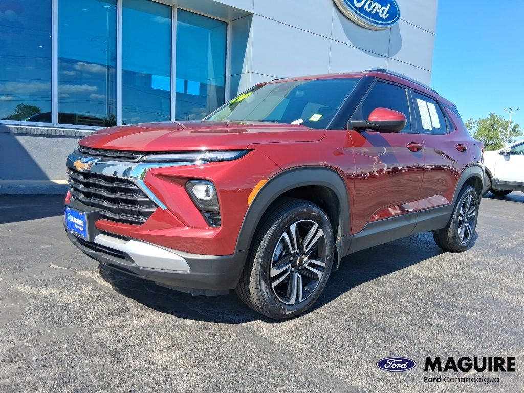 Red (Crimson) 2024 Chevrolet Trailblazer LT AWD SUV / Crossover Four-Wheel Drive 9-Speed Automatic
