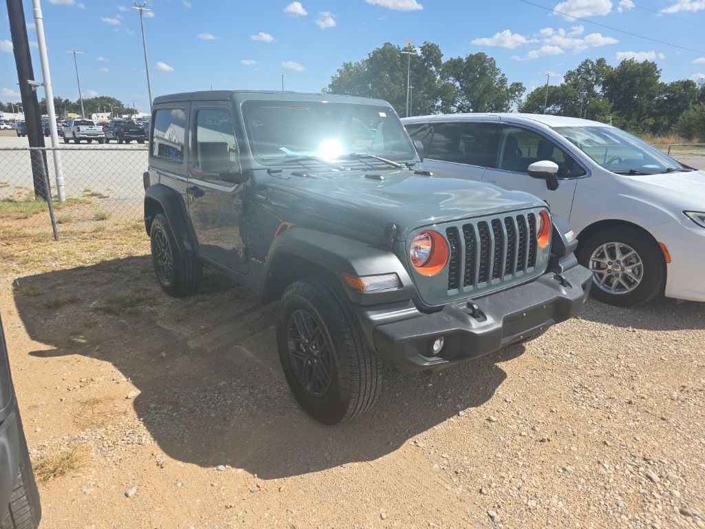 Anvil Clear Coat 2024 Jeep Wrangler SUV / Crossover Four-Wheel Drive 8-Speed Automatic