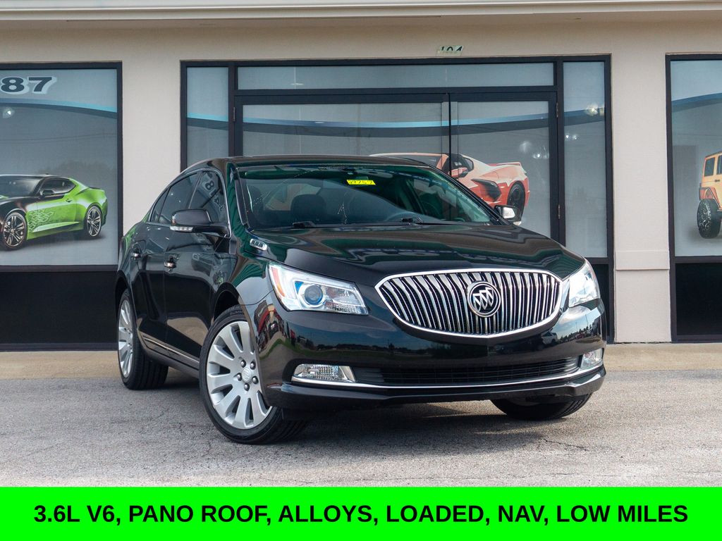 Black (Ebony Twilight Metallic) 2016 Buick LaCrosse Sedan All-Wheel Drive 6-Speed Automatic Overdrive