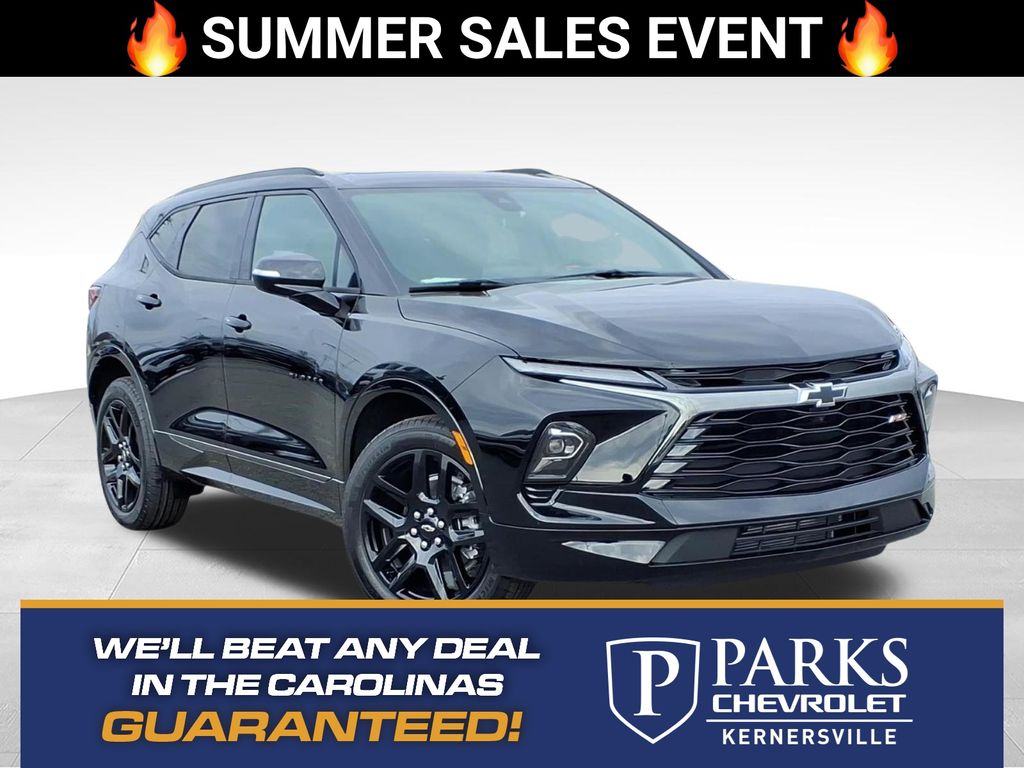 Black 2026 Chevrolet Blazer SUV / Crossover Front-Wheel Drive 9-Speed Automatic Overdrive