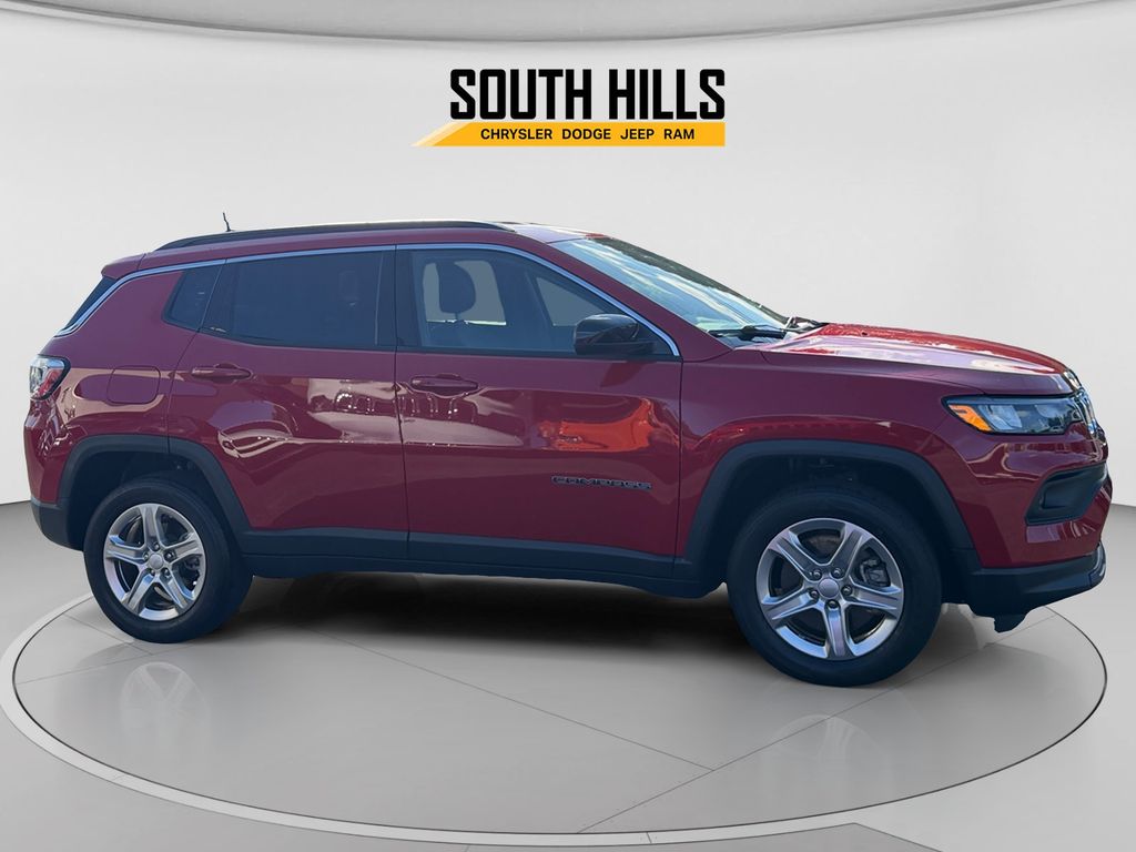 2023 Jeep Compass Latitude Red at South Hills CDJR