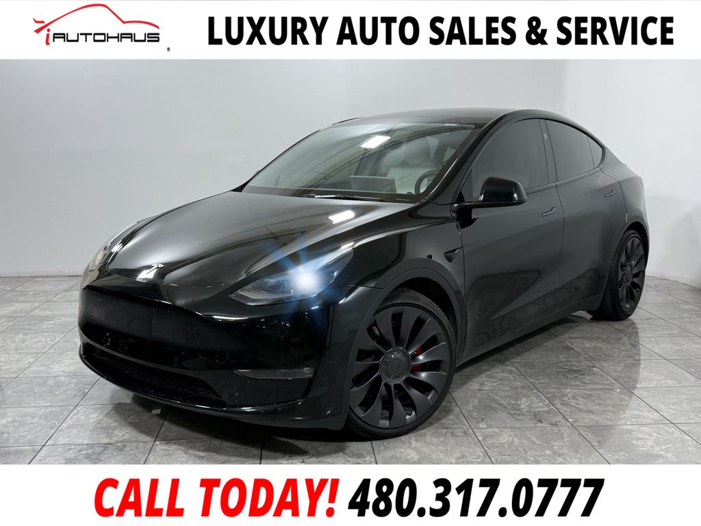Solid Black 2024 Tesla Model Y SUV / Crossover All-Wheel Drive 1-Speed Automatic