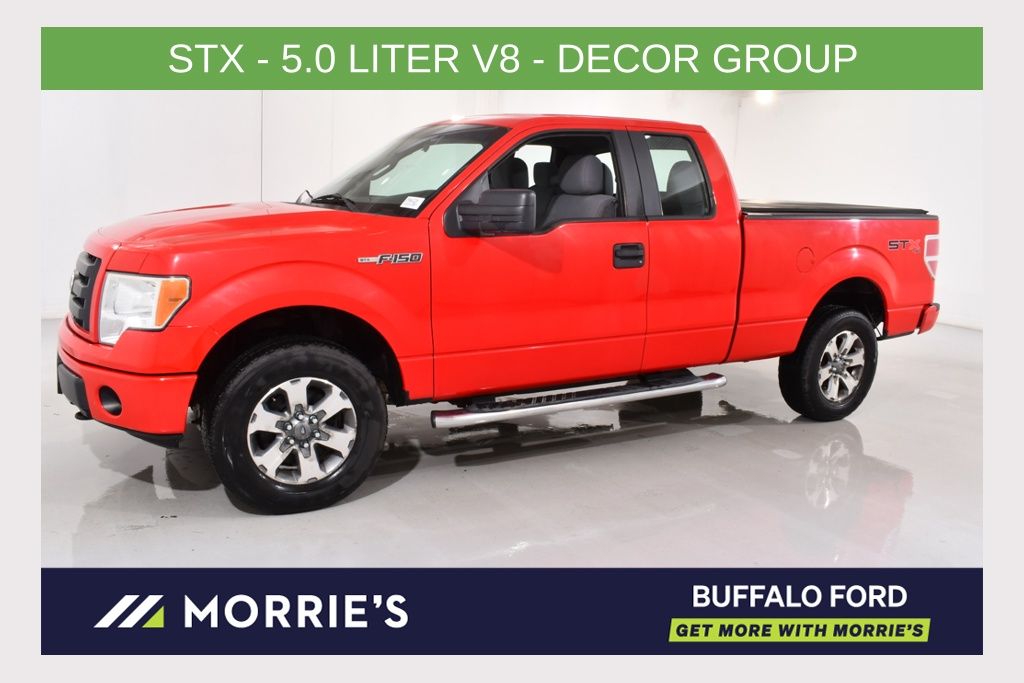 Race Red 2012 Ford F-150 Pickup Truck Four-Wheel Drive 6-Speed Automatic