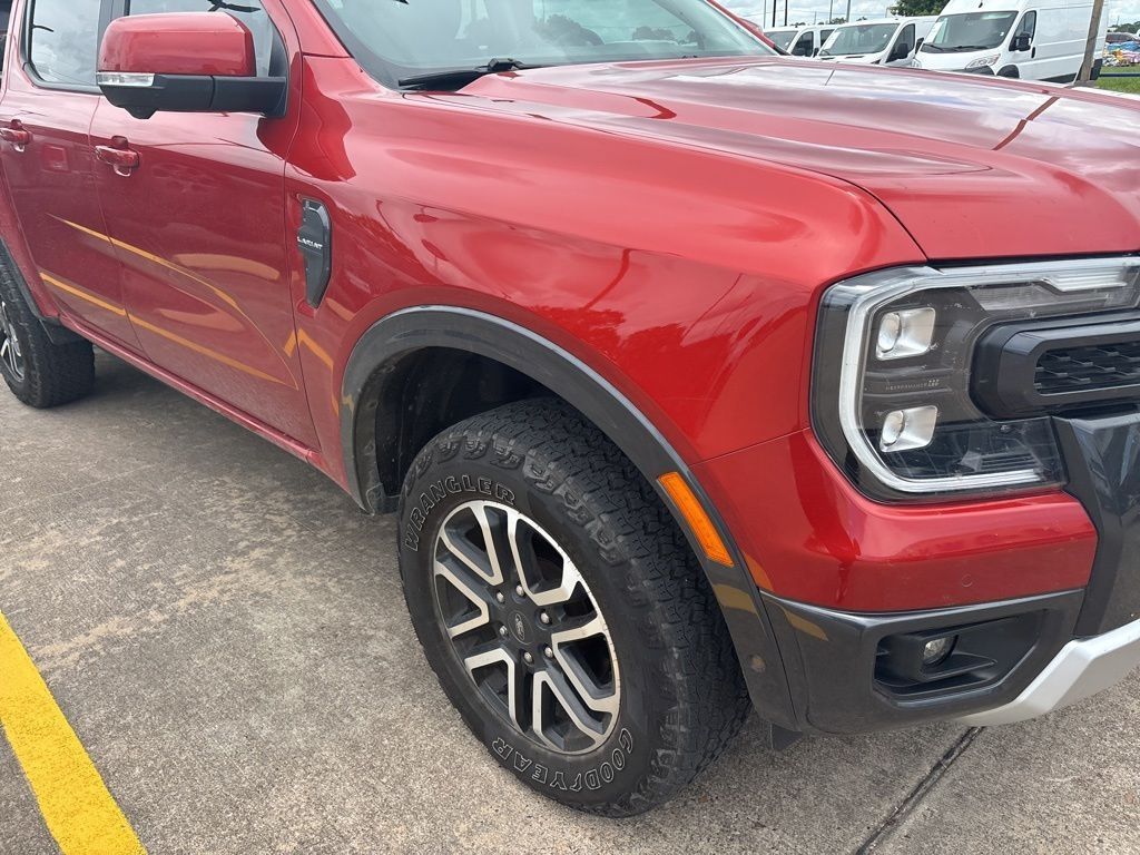 2024 Ford Ranger Lariat Red at Big Star Chrysler Jeep Dodge Ram 