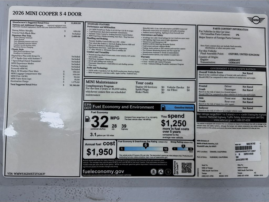 Thumbnail: 2026 MINI Cooper - 9