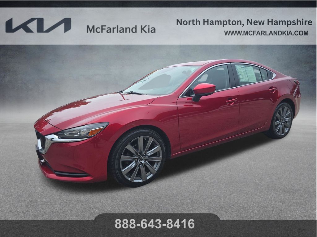 Soul Red Crystal Metallic 2020 Mazda MAZDA6 Sedan Front-Wheel Drive 6-Speed Automatic