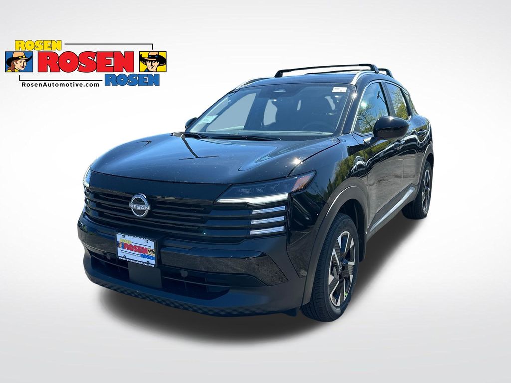 Super Black 2026 Nissan Kicks SUV / Crossover All-Wheel Drive Continuously Variable Transmission