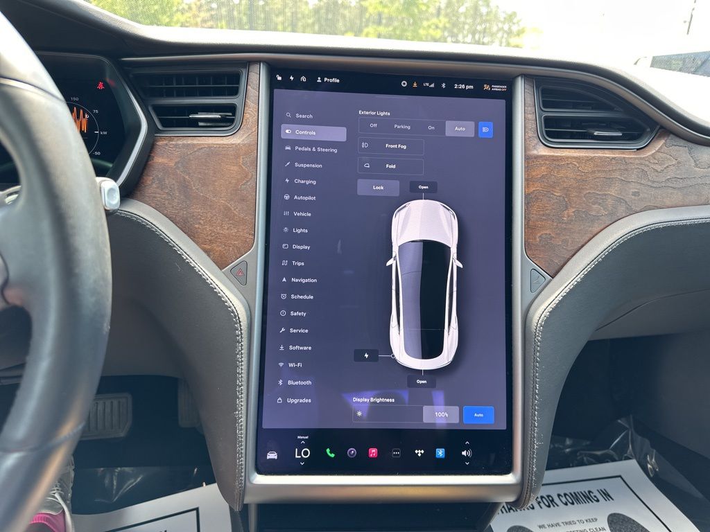 2020 Pearl White Multi-Coat Tesla Model S Long Range AWD Hatchback