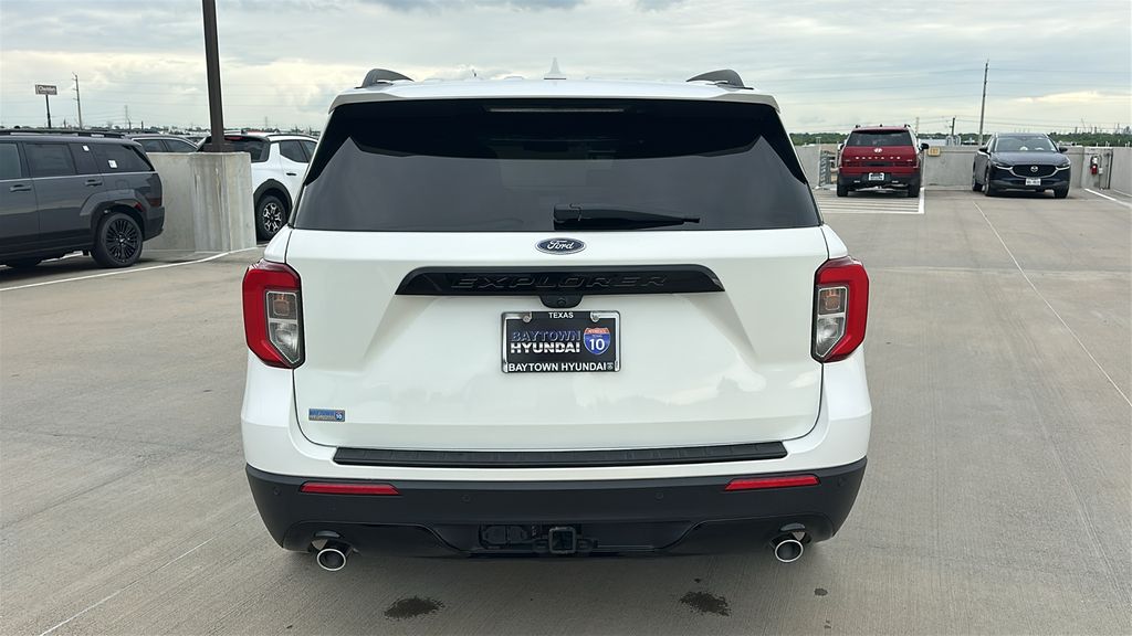 2024 Ford Explorer ST-Line White at DeMontrond Auto Country