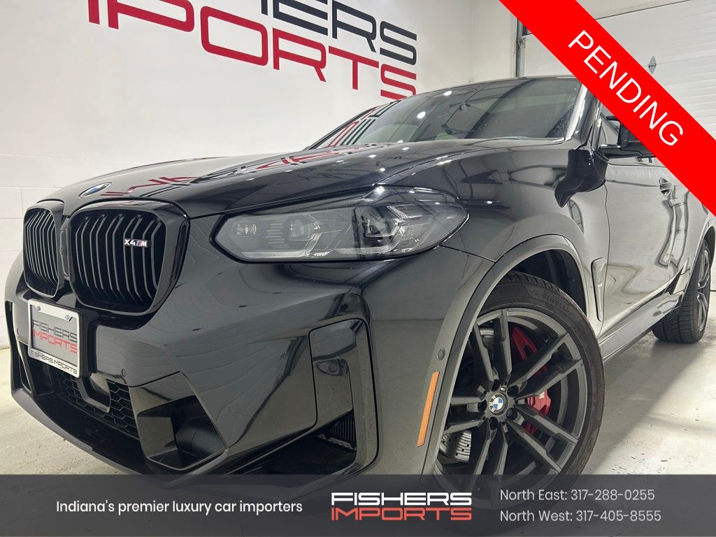 Black 2024 BMW X4 M SUV / Crossover All-Wheel Drive 8-Speed Automatic