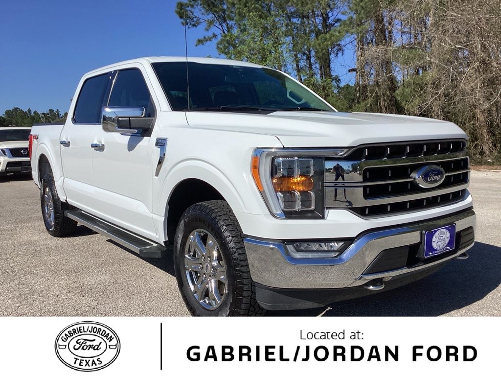 Oxford White 2022 Ford F-150 Pickup Truck Four-Wheel Drive Automatic