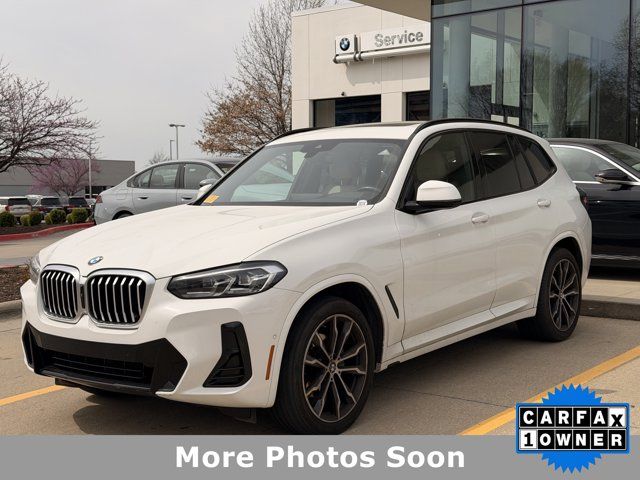 Alpine White 2023 BMW X3 xDrive30i AWD SUV / Crossover All-Wheel Drive 8-Speed Automatic