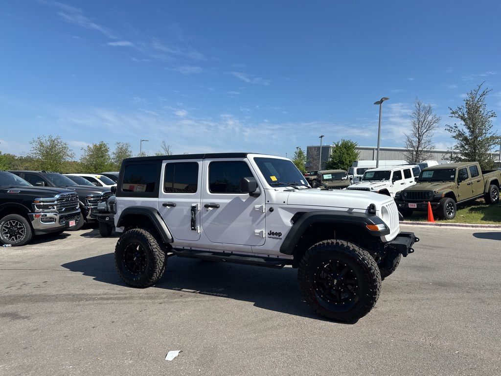 Used Car 2022 Jeep Wrangler  Unlimited Sport S For Sale Under $30,000 In Austin, Texas