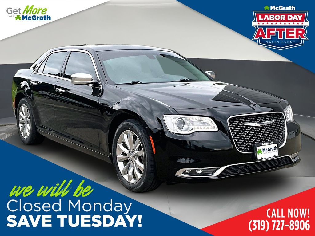 Gloss Black 2017 Chrysler 300 Sedan All-Wheel Drive 8-Speed Automatic