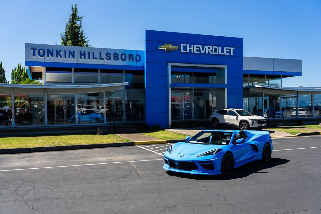 Rapid Blue 2023 Chevrolet Corvette Convertible Rear-Wheel Drive 8-Speed Dual Clutch