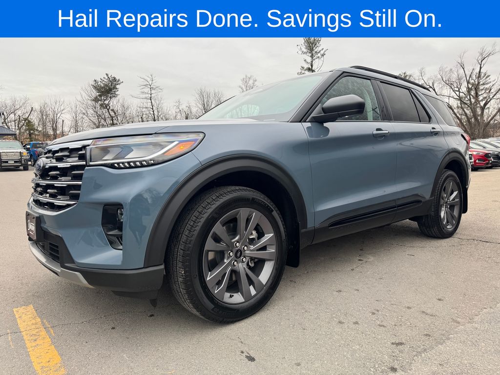 Vapor Blue Metallic 2026 Ford Explorer SUV / Crossover All-Wheel Drive Automatic