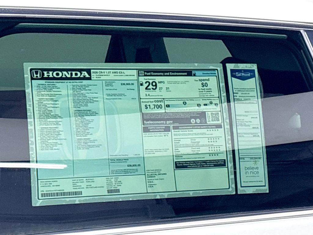 2026 Honda CR-V EX-L