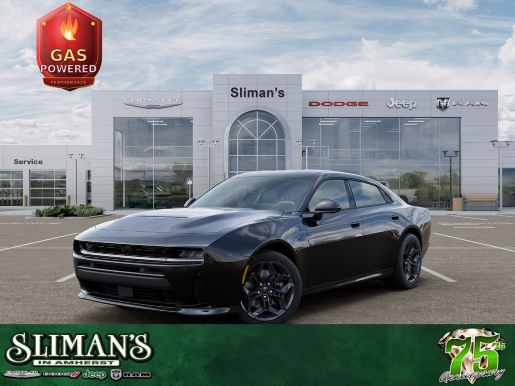 Diamond Black Crystal Pearlcoat 2026 Dodge Charger Sedan All-Wheel Drive 8-Speed Automatic
