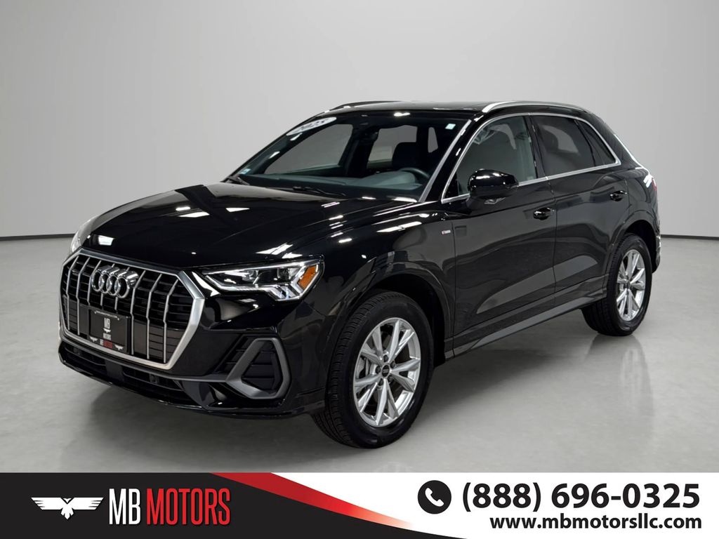 Black 2025 Audi Q3 SUV / Crossover All-Wheel Drive 8-Speed Automatic