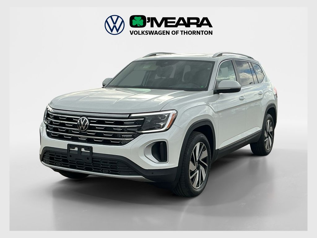 Opal White Pearl 2026 Volkswagen Atlas SUV / Crossover All-Wheel Drive 8-Speed Automatic