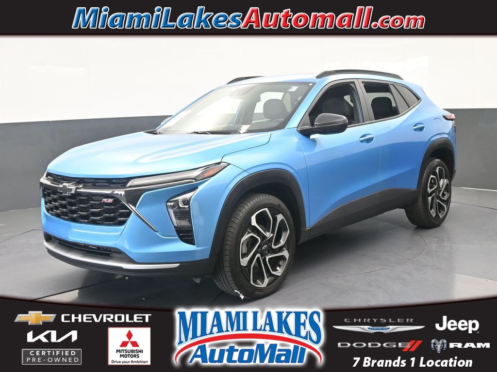 Marina Blue Metallic 2025 Chevrolet Trax SUV / Crossover Front-Wheel Drive 6-Speed Automatic