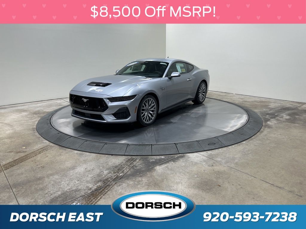 new 2025 Ford Mustang car, priced at $50,605