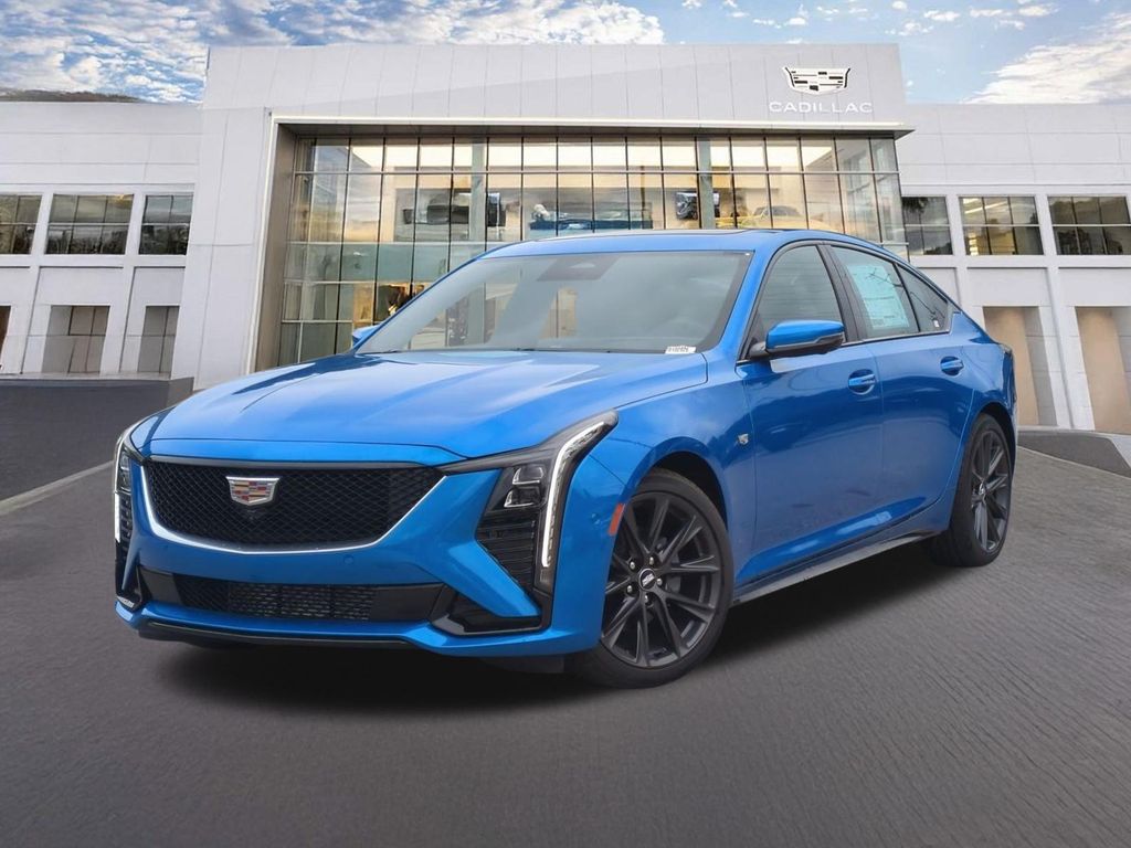 Coastal Blue Metallic 2026 Cadillac CT5 Sedan Rear-Wheel Drive Automatic