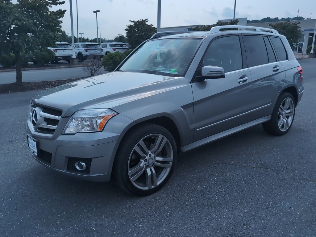 Steel Gray Metallic 2012 Mercedes-Benz GLK SUV / Crossover All-Wheel Drive 7-Speed Automatic