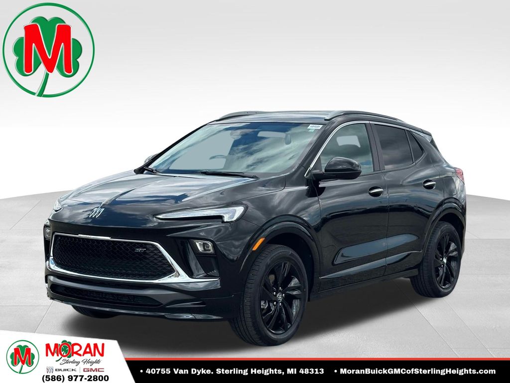 Black (Ebony Twilight Metallic) 2024 Buick Encore GX SUV / Crossover All-Wheel Drive 9-Speed Automatic