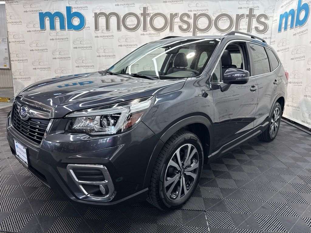 Dark Gray Metallic 2019 Subaru Forester SUV / Crossover All-Wheel Drive Continuously Variable Transmission