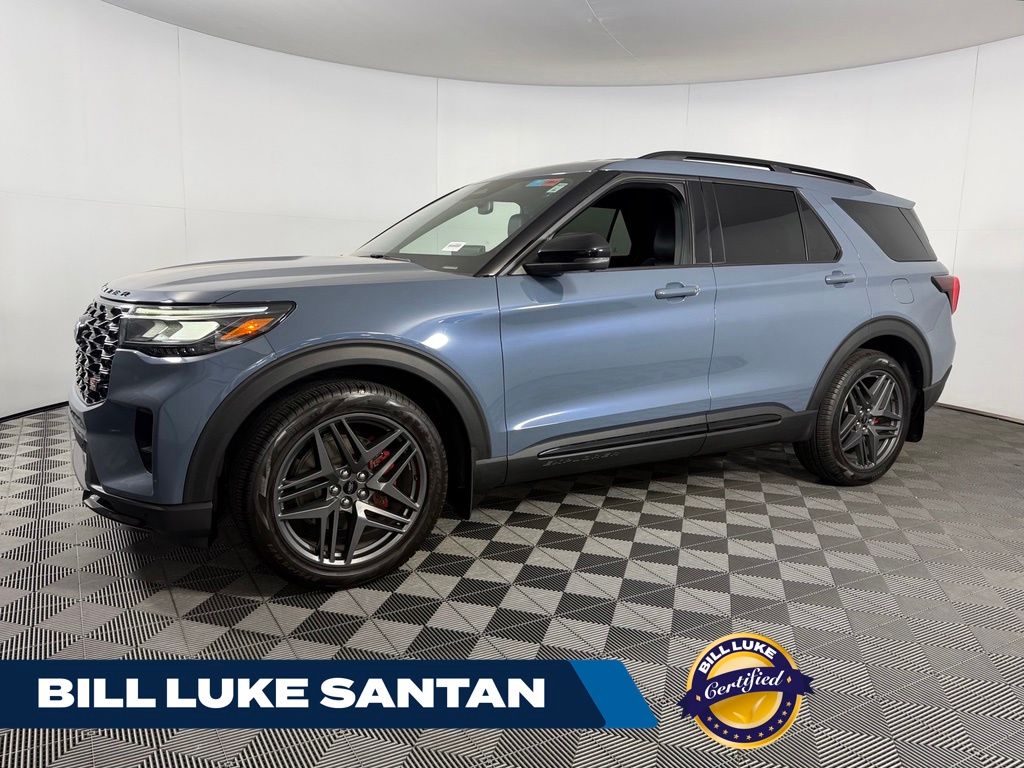 Vapor Blue 2025 Ford Explorer SUV / Crossover All-Wheel Drive Automatic