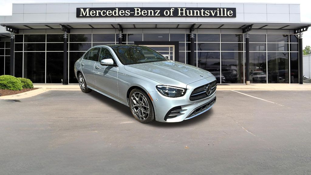 Silver Metallic 2021 Mercedes-Benz E-Class E 350 4MATIC Sedan All-Wheel Drive 9-Speed Automatic
