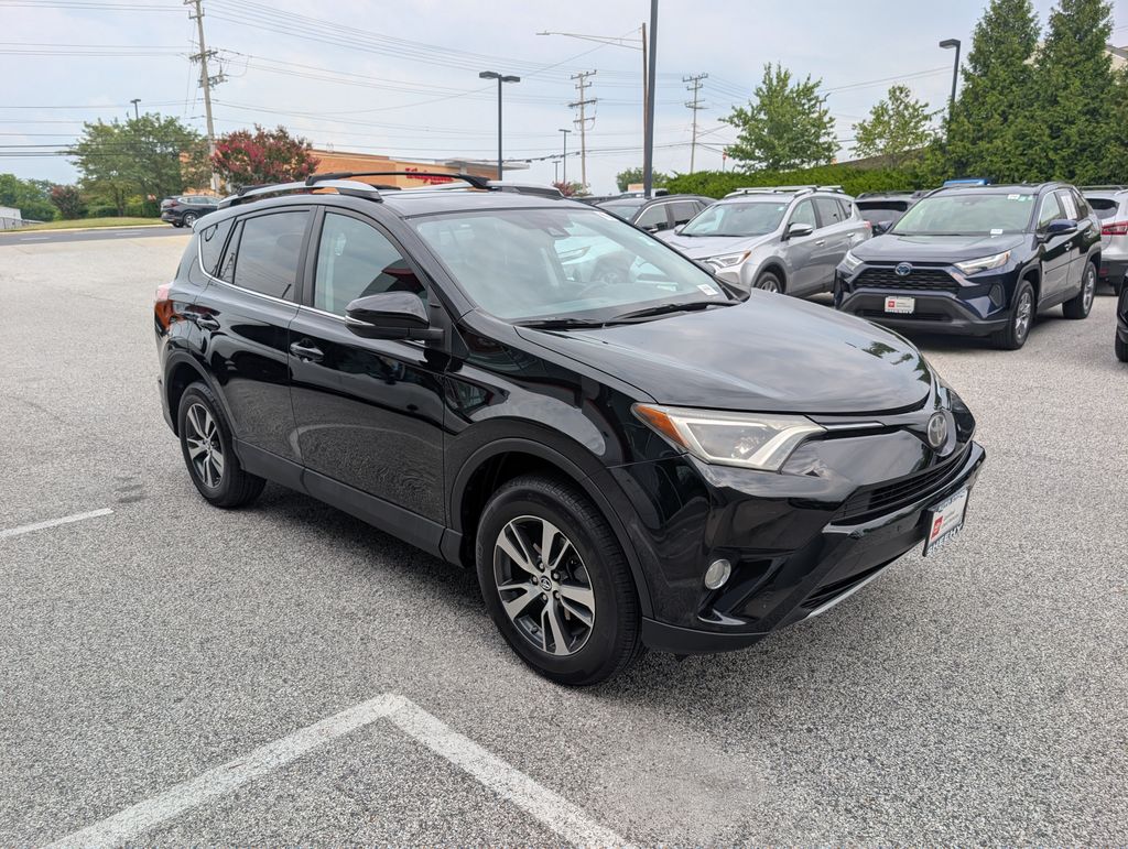 Black 2016 Toyota RAV4 SUV / Crossover All-Wheel Drive 6-Speed Automatic