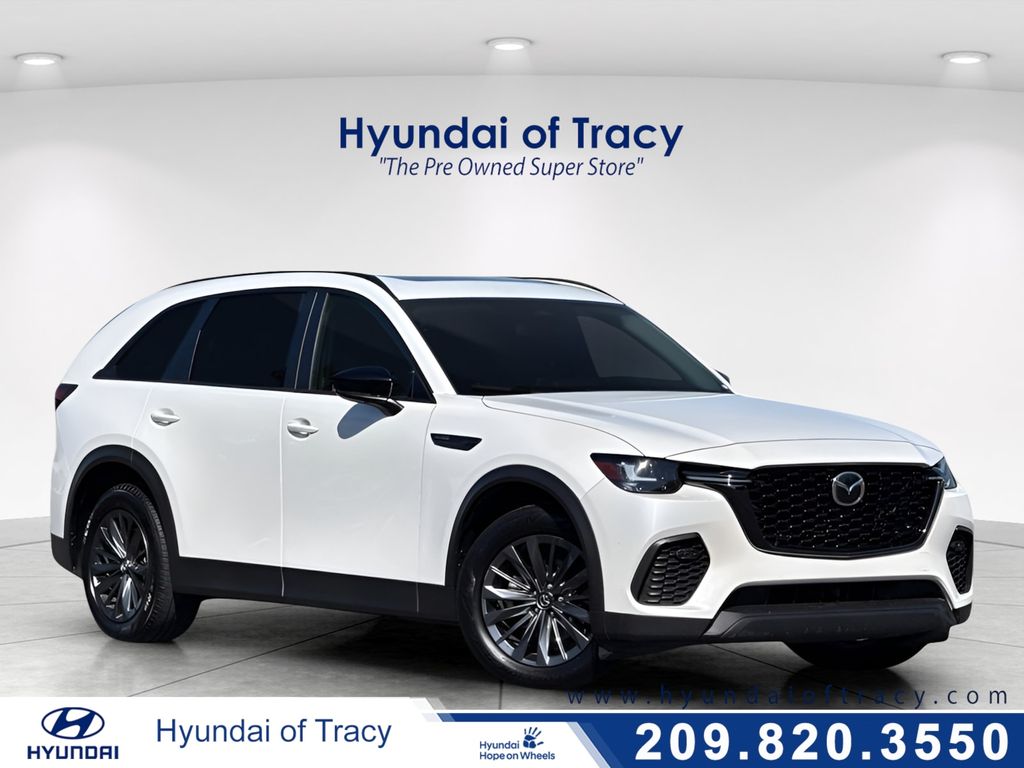 Rhodium White Premium 2025 Mazda CX-70 SUV / Crossover All-Wheel Drive 8-Speed Automatic