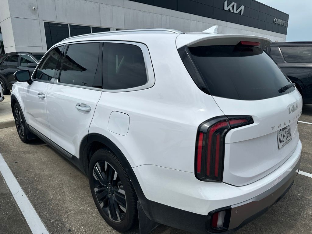 2025 Kia Telluride SX White at South Houston Nissan