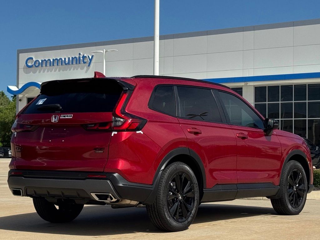 2026 Honda CR-V Hybrid Sport Touring Red at Community Honda