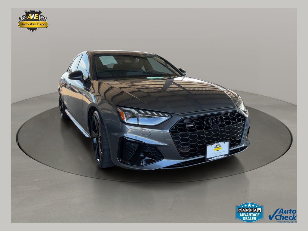 Daytona Gray Pearl 2023 Audi A4 quattro Prestige S Line 45 TFSI AWD Sedan All-Wheel Drive 7-Speed Automatic