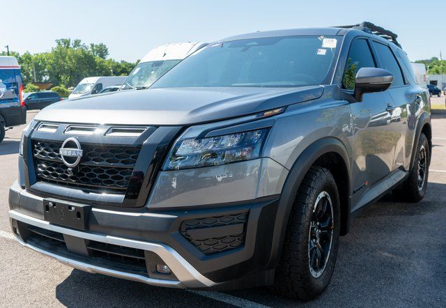 Gray (Gun Metallic) 2025 Nissan Pathfinder SUV / Crossover All-Wheel Drive 9-Speed Automatic