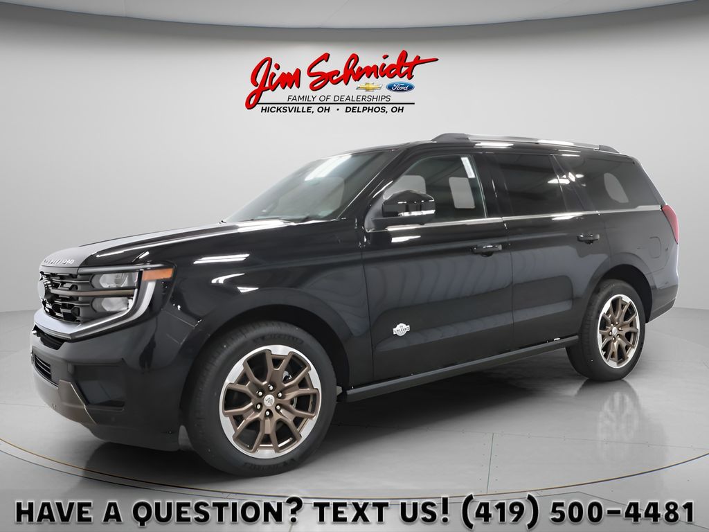Agate Black Metallic 2026 Ford Expedition SUV / Crossover Four-Wheel Drive Automatic