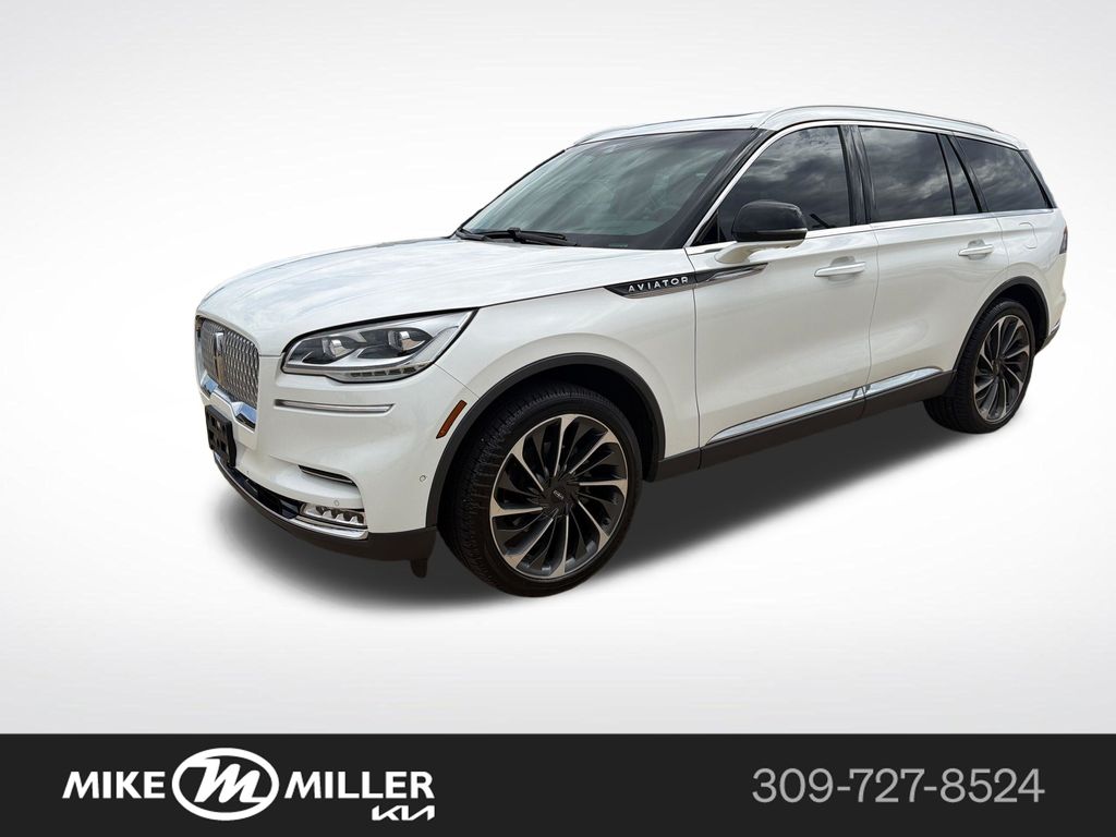 White 2020 Lincoln Aviator Reserve AWD SUV / Crossover All-Wheel Drive Automatic