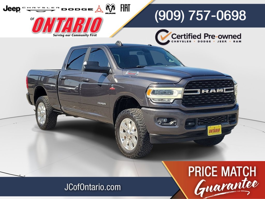 Gray (Granite Crystal Metallic Clearcoat) 2022 RAM 2500 Pickup Truck Four-Wheel Drive 6-Speed Automatic
