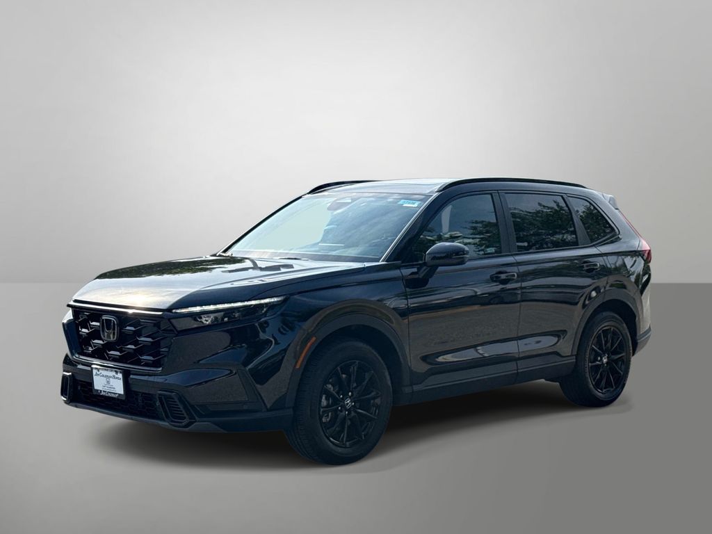 Crystal Black Pearl 2026 Honda CR-V Hybrid SUV / Crossover All-Wheel Drive Continuously Variable Transmission