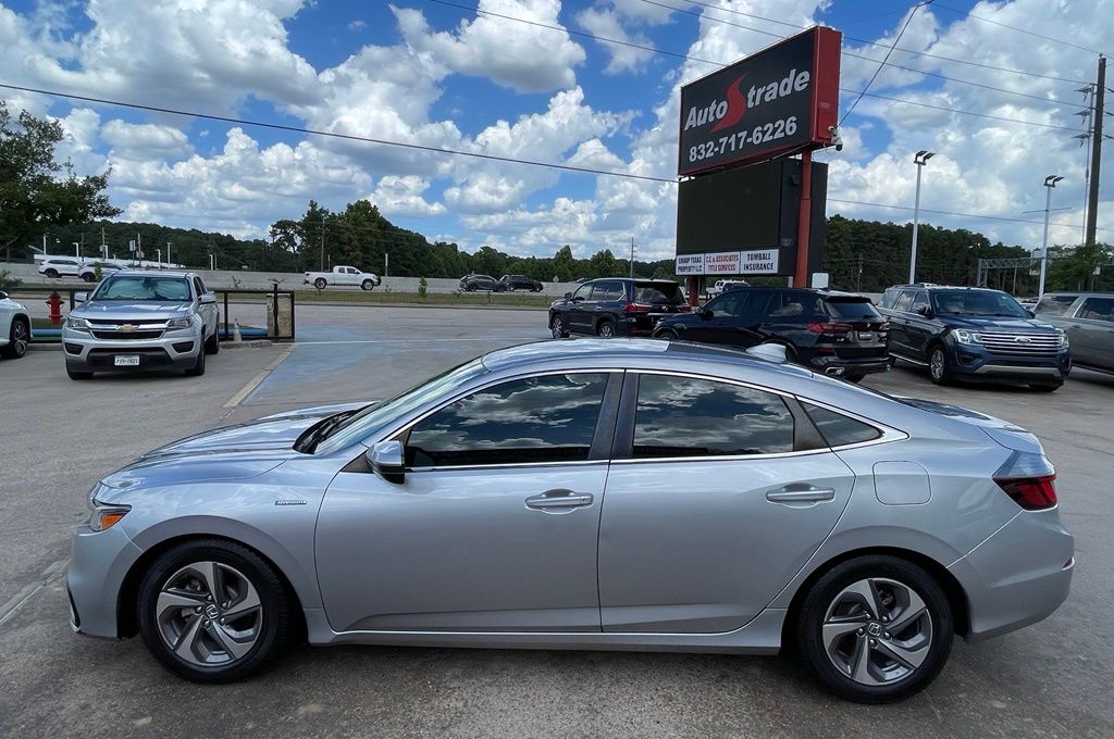 2019 Honda Insight EX Silver at South Houston Nissan
