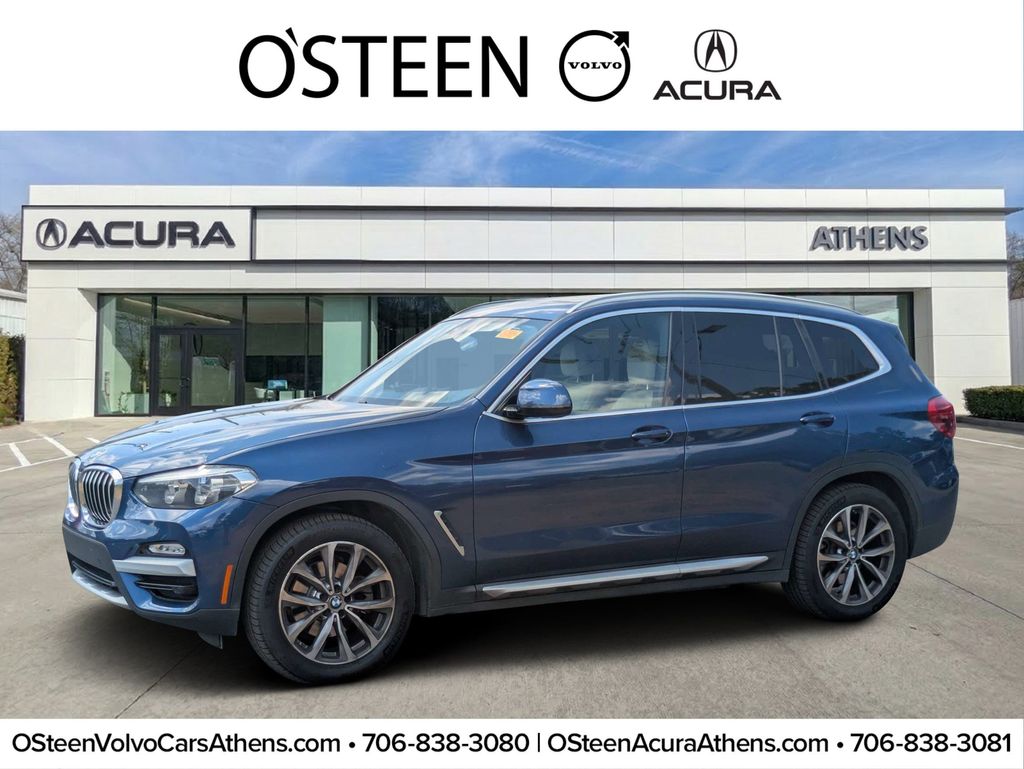 Phytonic Blue Metallic 2019 BMW X3 SUV / Crossover Rear-Wheel Drive 8-Speed Automatic