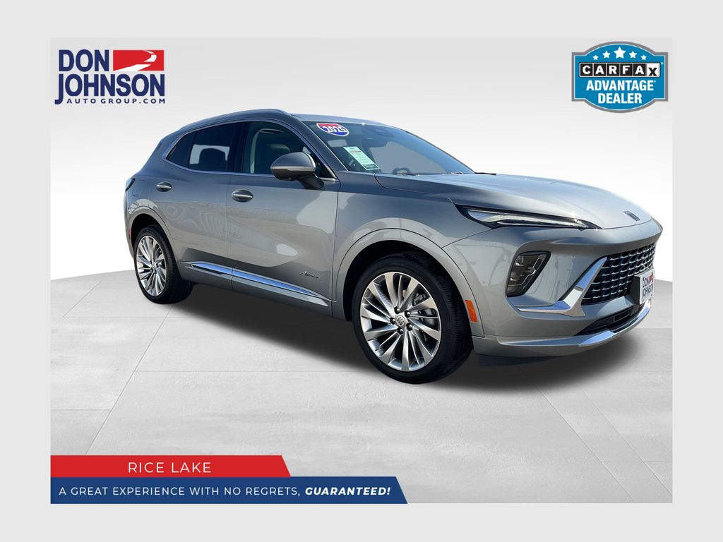 Moonstone Gray Metallic 2025 Buick Envision SUV / Crossover All-Wheel Drive 9-Speed Automatic