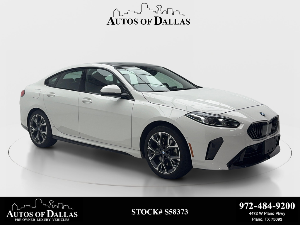Alpine White 2025 BMW 2 Series Sedan All-Wheel Drive 7-Speed Automatic