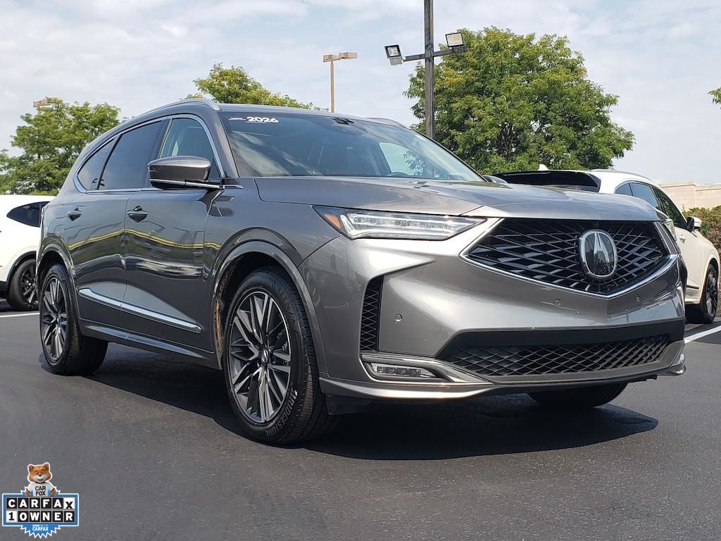 Liquid Carbon Metallic 2026 Acura MDX SUV / Crossover All-Wheel Drive Automatic