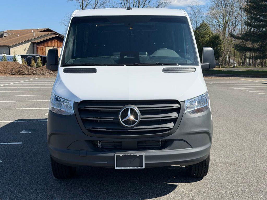 White 2026 Mercedes-Benz Sprinter Cargo 2500 144 RWD Van Rear-Wheel Drive 9-Speed Automatic